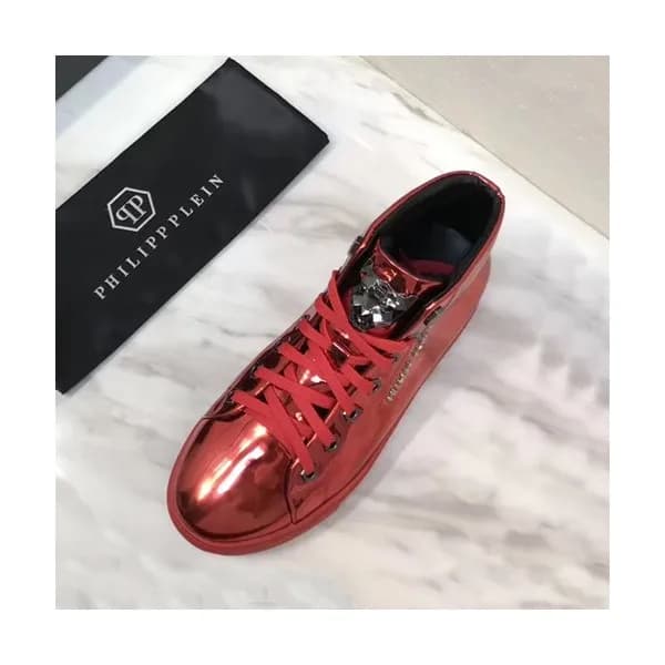Philipp plein 2019 Mens Leather Sneakers - 필립플레인 … - 1