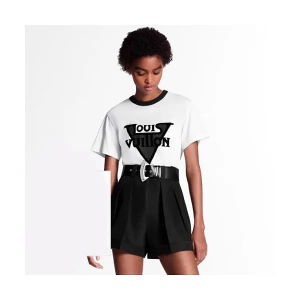 Louis vuitton 2019 Mm/Wm Crew -neck Cotton Short S… - 1