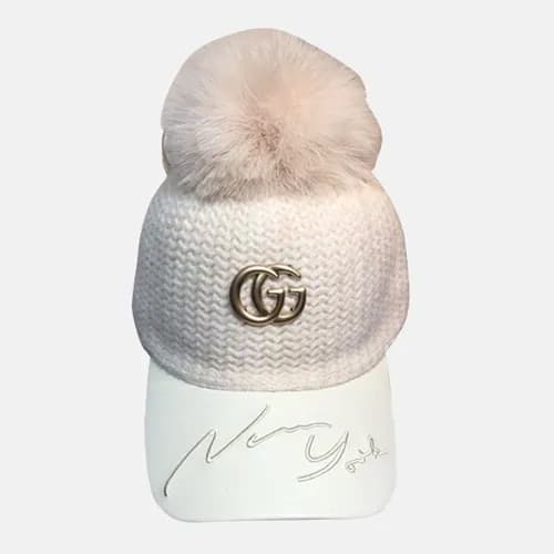 Gucci 2019 Ladies Knit & Fox Fur Cap - 구찌 2019 여성용… - 1