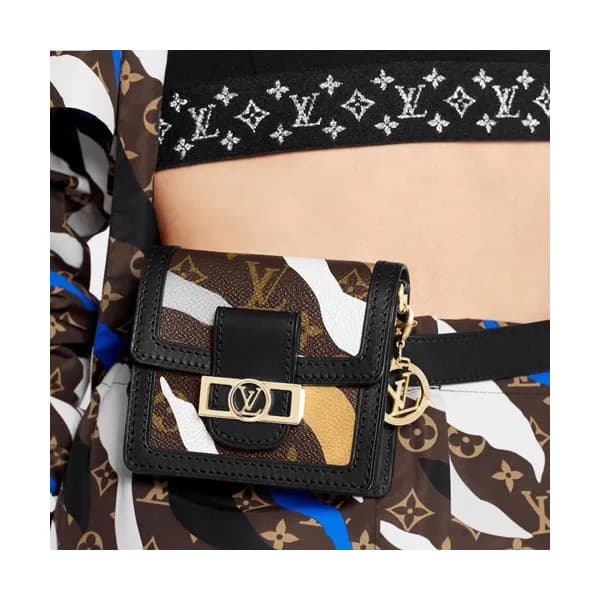 Louis Vuitton 2019 XLOL Mini Dauphine Hip Sack / C… - 1