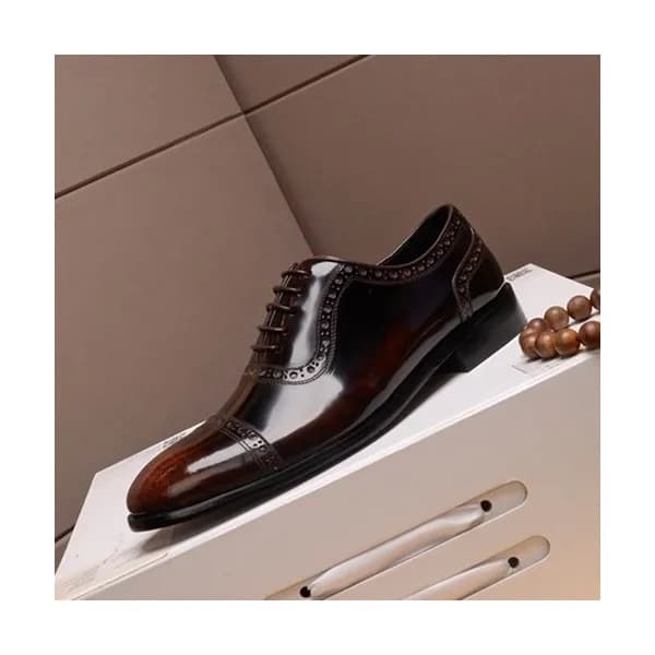 Louis Vuitton 2019 Mens Leather Oxford Shoes - 루이비… - 1