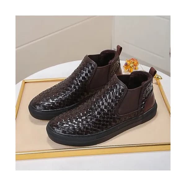 Bottega Veneta 2020 Mens Leather Sneakers - 보테가베네타… - 1