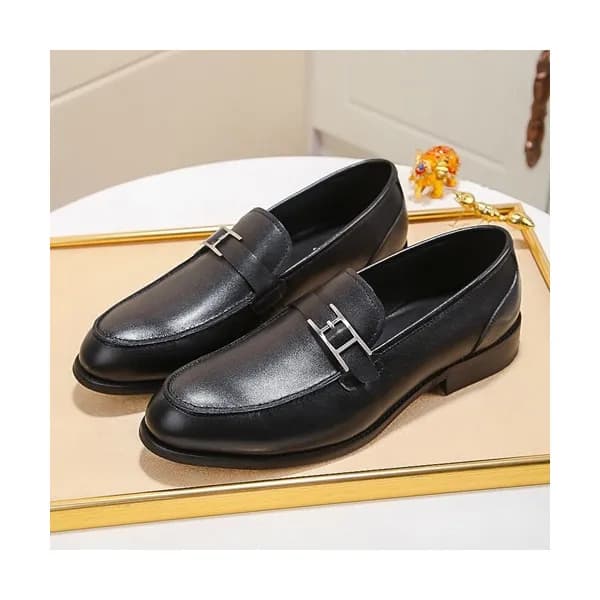 Hermes 2020 Mens Leather Loafer - 에르메스 2020 남성용 레더… - 1