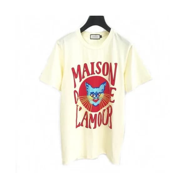 [매장판]Gucci 2020 Mm/Wm Logo Silket Short Sleeved Ts… - 1