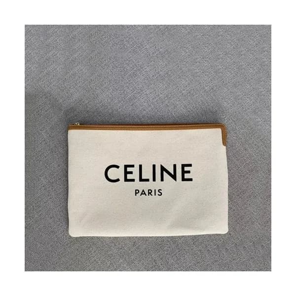 Celine 2020 Canvas Clutch Bag,34CM - 셀린느 2020 캔버스 … - 1