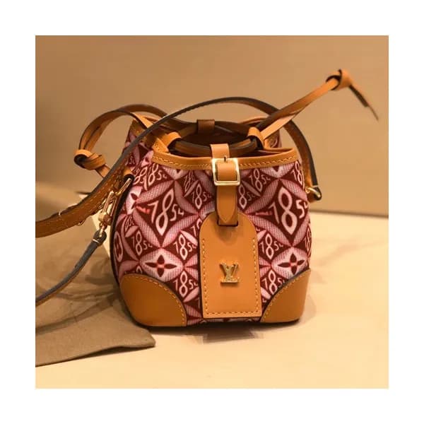 Louis Vuitton 2020 Denim Mini Bucket Shoulder Cros… - 1