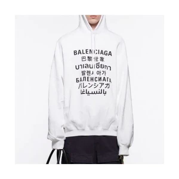 [발렌시아가]Balenciaga 2020 Mm/Wm Logo Cotton Oversize … - 1