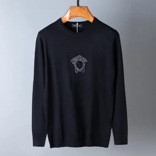 [베르사체]Versace 2020 Mens Medusa Logo Crew-neck Wool… - 1
