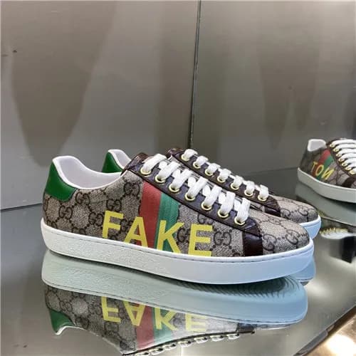 Gucci 2020 Mn/Wn Leather Sneakers - 구찌 2020 남여공용 레… - 1