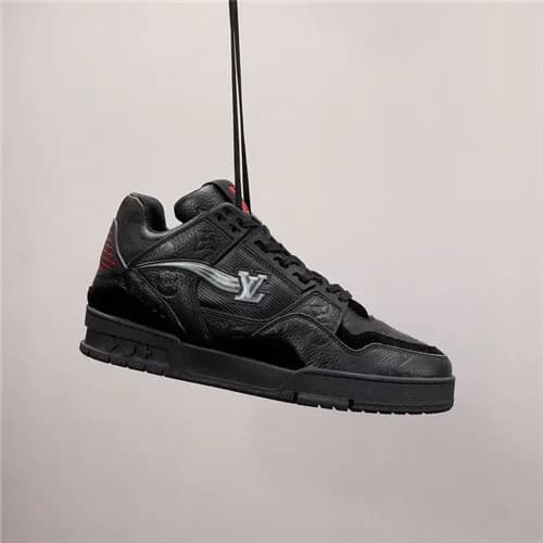 Louis Vuitton 2020 Men's Leather Sneakers - 루이… - 1