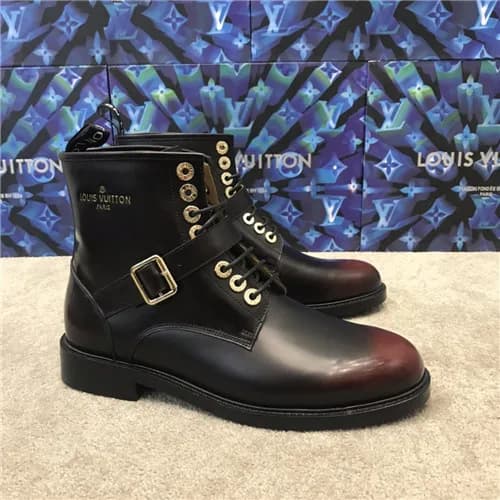 Louis Vuitton 2020 Men's Leather Ankle Boots -… - 1