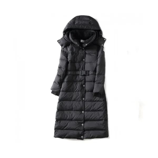 Burberry 2021 Womens Logo Duck Down Long Padding -… - 1