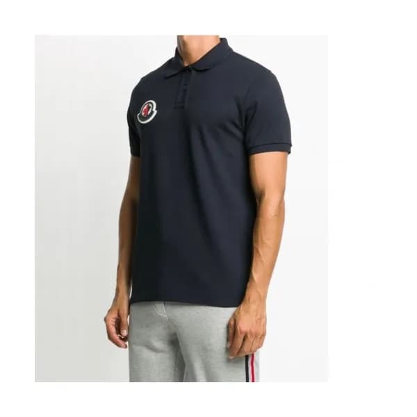 [매장판]Moncler 2021 Mens Logo Crew-neck Short Sleeve… - 1