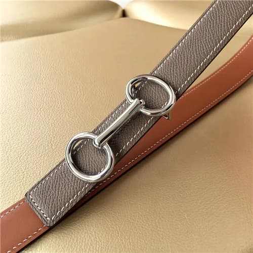[매장판]Hermes 2021 Women's Leather Belt,2.5cm - … - 1