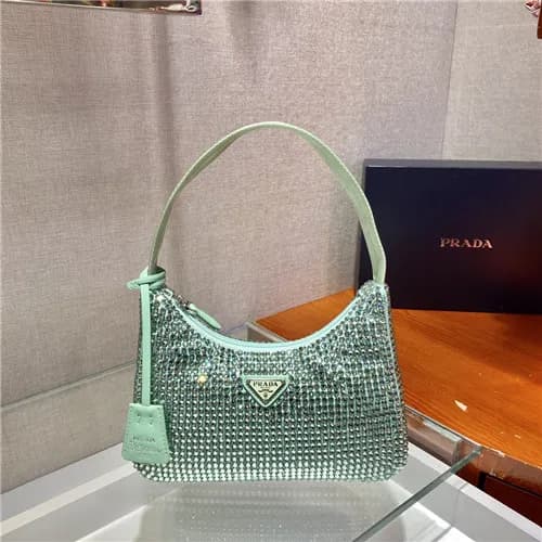 [프라다]Prada 2021 Women's Cubic Hobo Bag,23cm,1N… - 1