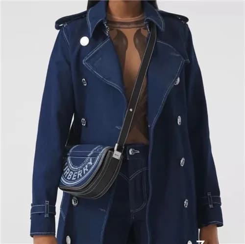 [버버리]Burberry 2021 Women's Denim Shoulder Bag… - 1