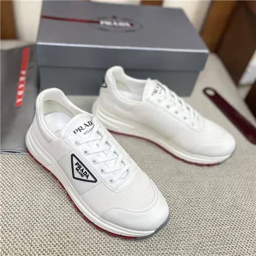 Prada 2021 Men's Leather Sneakers,PRAS0803 - 프… - 1