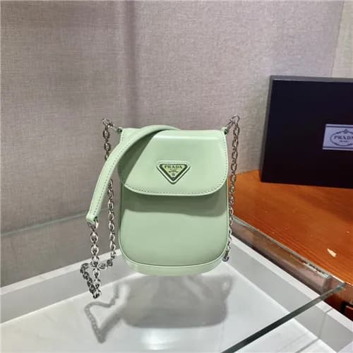 [귀염뿜뿜]Prada 2021 Women's Leather Shoulder Bag,… - 1