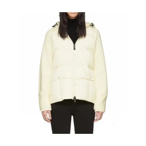 Moncler Womens Patch Logo Modern Duck Down Short… - 1