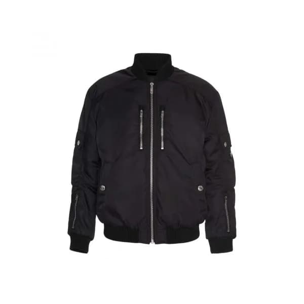Prada Mm/Wm Logo Casual Jackets Black - 프라다 2021 … - 1