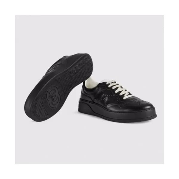 구찌 남/녀 트렌디 레더 스니커즈 Size(225-275) 블랙 - Gucci 2021 … - 1