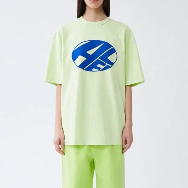 ADER 남/녀 모던 민트 반팔티 - Unisex Mint Tshirts - ade0287… - 1