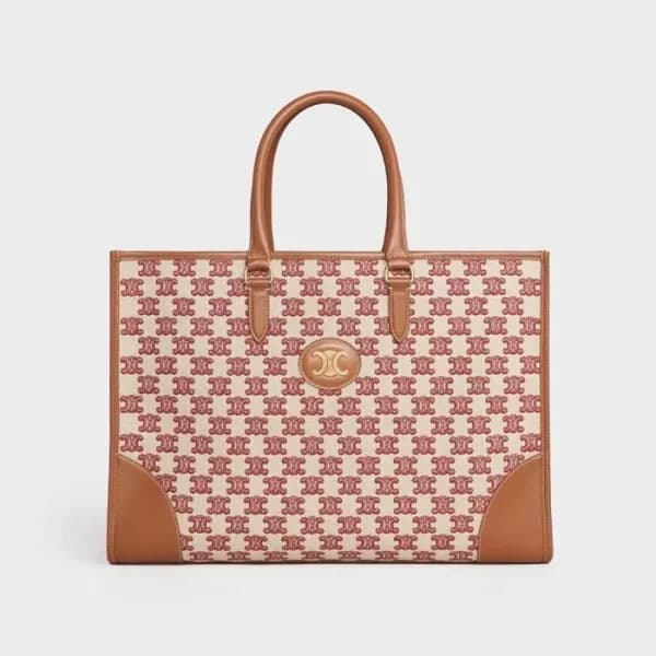 셀린느 여성 트럼펫 브라운 토트백 - Womens Brown Tote Bag - cel02… - 1