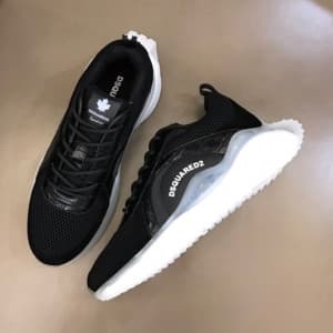 디스퀘어드 남성 트렌디 블랙 스니커즈 - Mens Black Sneakers - dsq00…