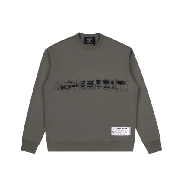 구찌 남성 캐쥬얼 그레이 맨투맨 - Gucci Mens Gray Tshirts - Guc0… - 1