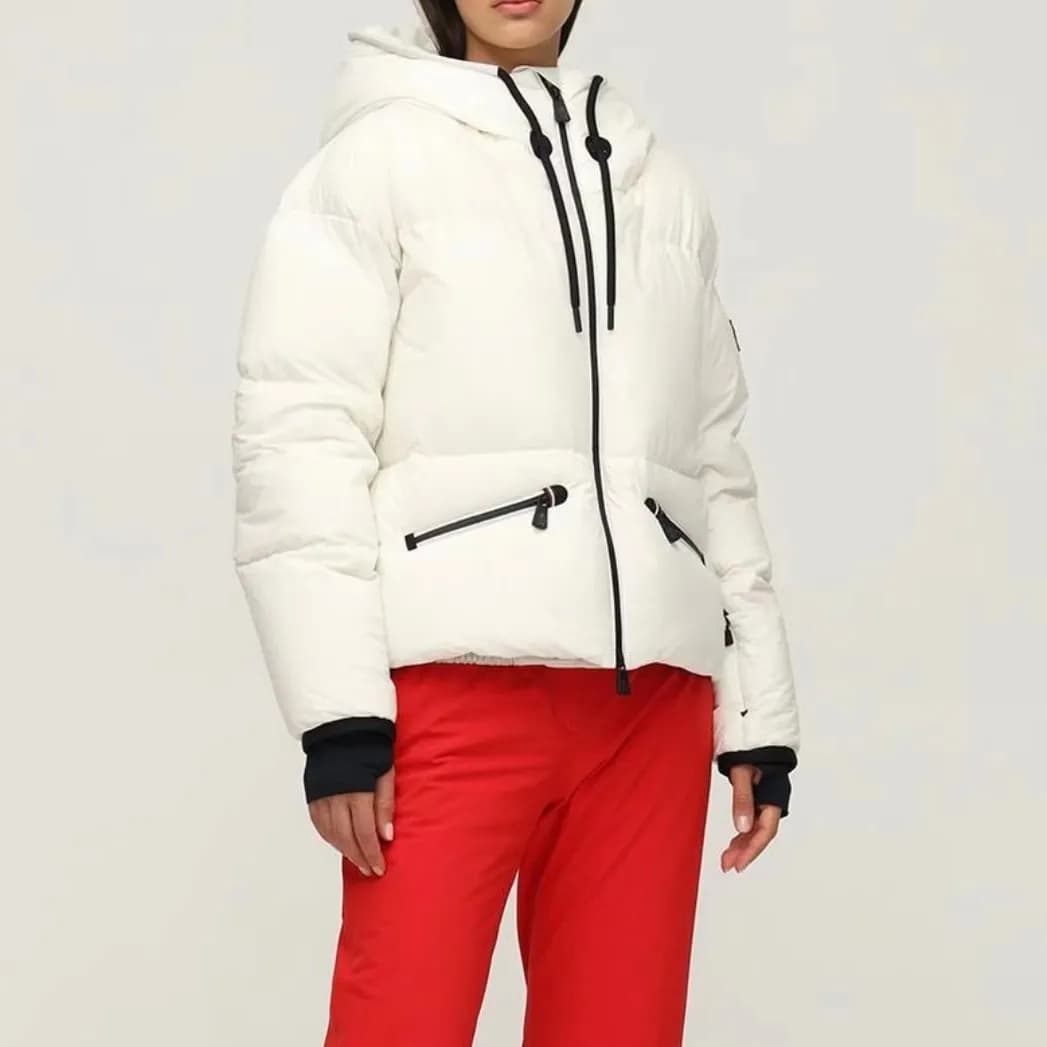 몽클레어 여성 모던 화이트 패딩 - Moncler Womens White Padding -… - 1