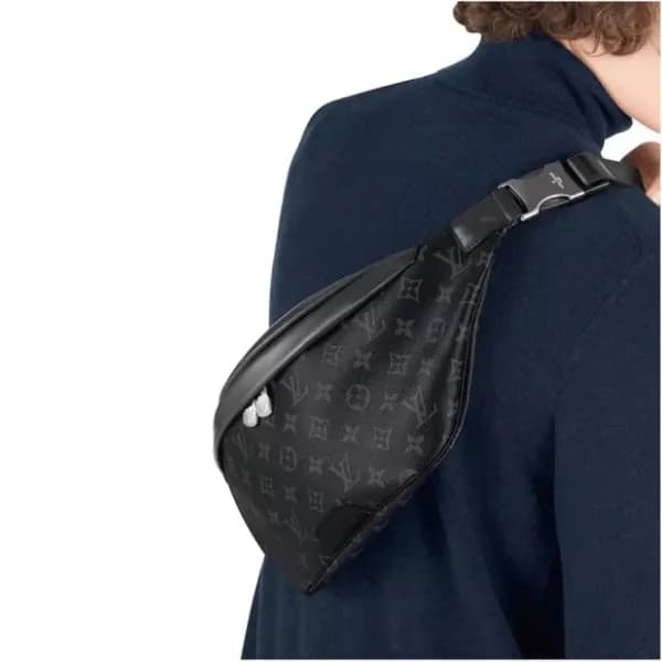 루이비통 남성 블랙 힙색 - Louis vuitton Mens Black Hip Sack … - 1