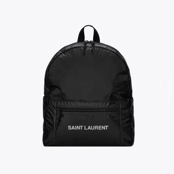 입생로랑 남/녀 블랙 백팩 - Saint Laurent Unisex Black Back P… - 1