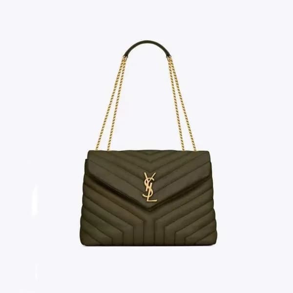입생로랑 여성 그린 숄더백 - Saint Laurent Womens Green Should… - 1