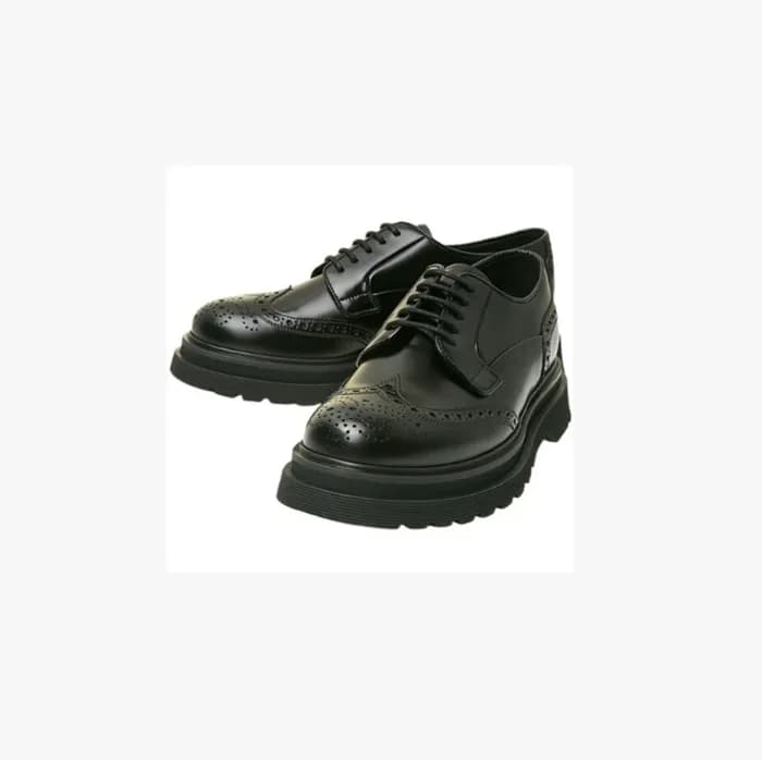 프라다 남성 블랙 스트랩 로퍼 - Prada Mens Black Loafer - prs30… - 1
