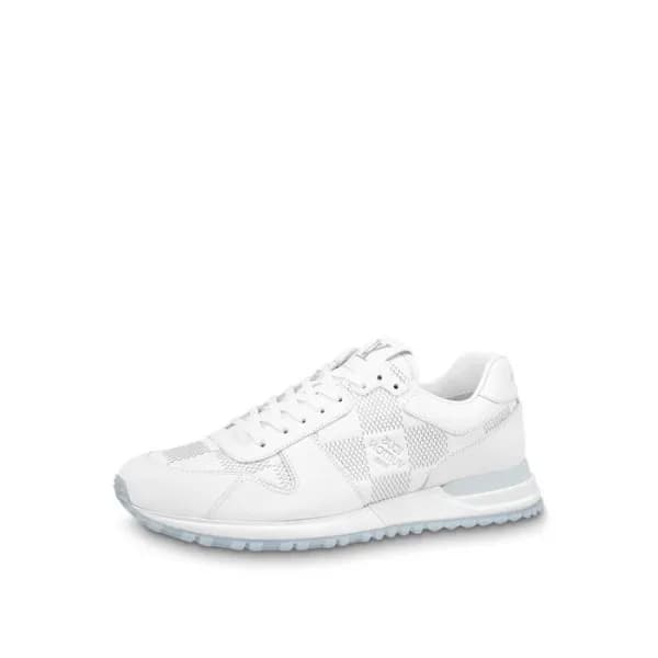 루이비통 남성 화이트 스니커즈 - Louis vuitton Mens White Sneake… - 1