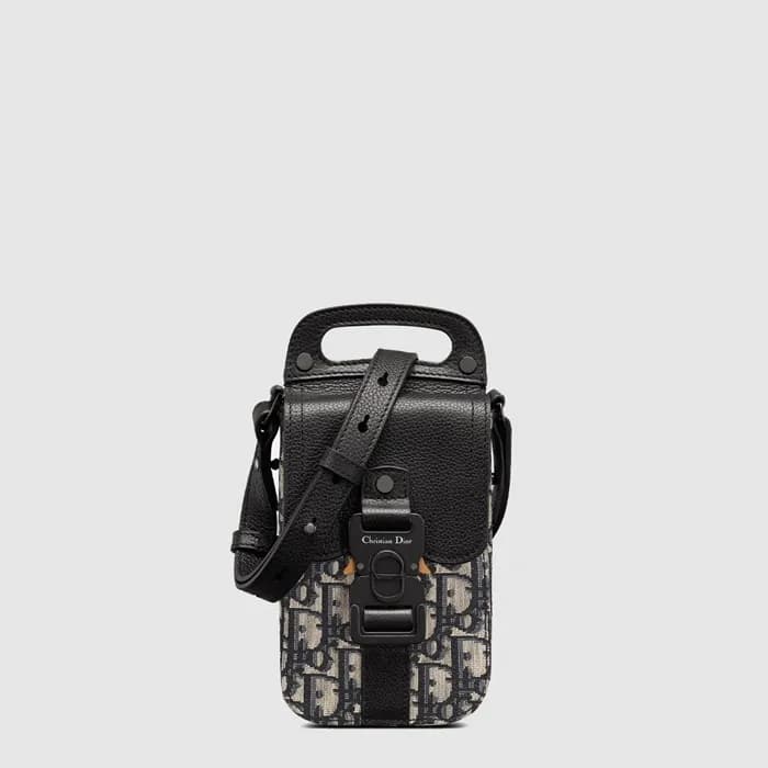 디올 남성 Saddle 새들 스트랩 버티컬 파우치 - Dior Mens Saddle Str… - 1