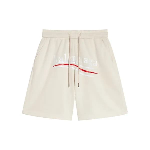 발렌시아가 남성 아이보리 반바지 - Balenciaga Mens Ivory Half-pan… - 1