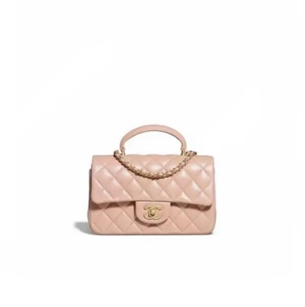 샤넬 여성 베이지 토트백 - Chanel Womens Beige Tote Bag - ch4… - 1