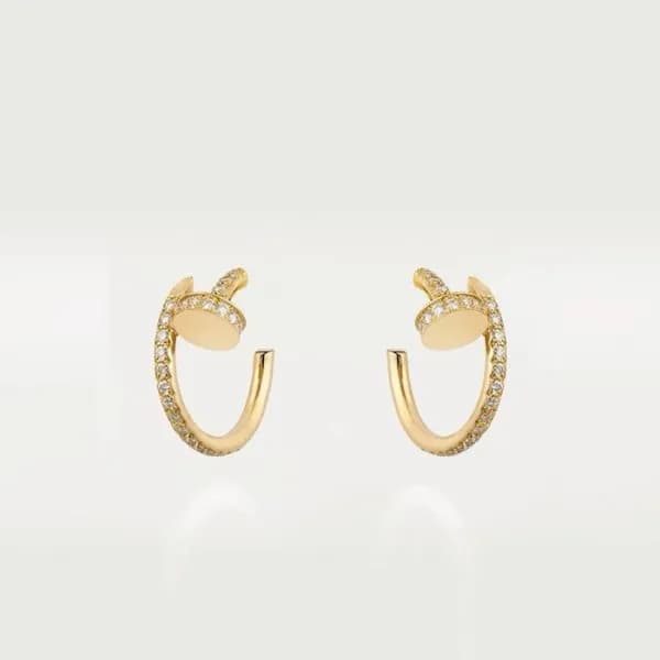 까르띠에 여성 골드 이어링 - Cartier Womens Gold Earring - acc… - 1