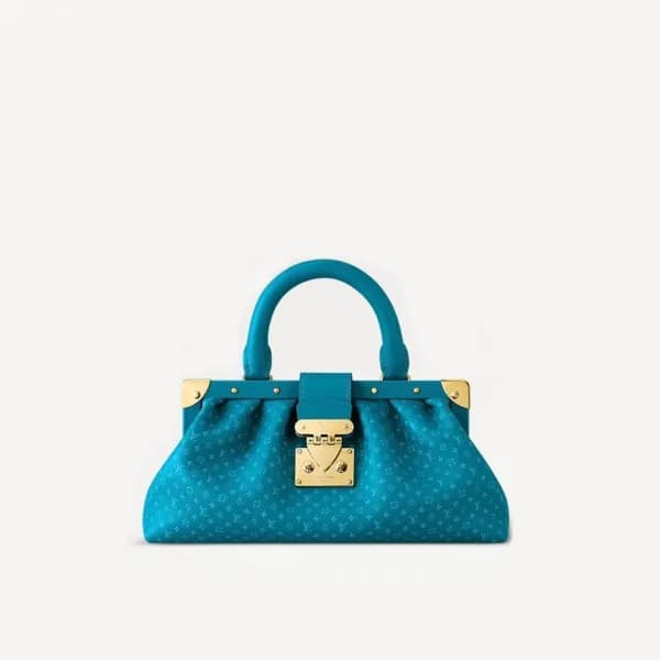 루이비통 여성 블루 클러치백 - Louis vuitton Womens Blue Clutc… - 1