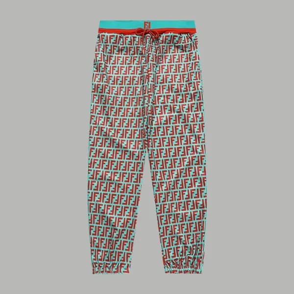 펜디 남성 캐쥬얼 레드 팬츠 - Fendi Mens Red Pants - fe161x - 1