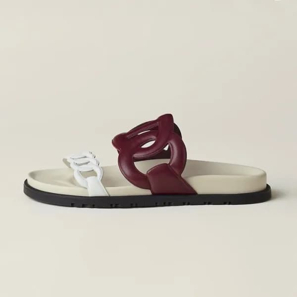 에르메스 여성 버건디 엑스트라 - Hermes Womens Burgundy Extra - … - 1