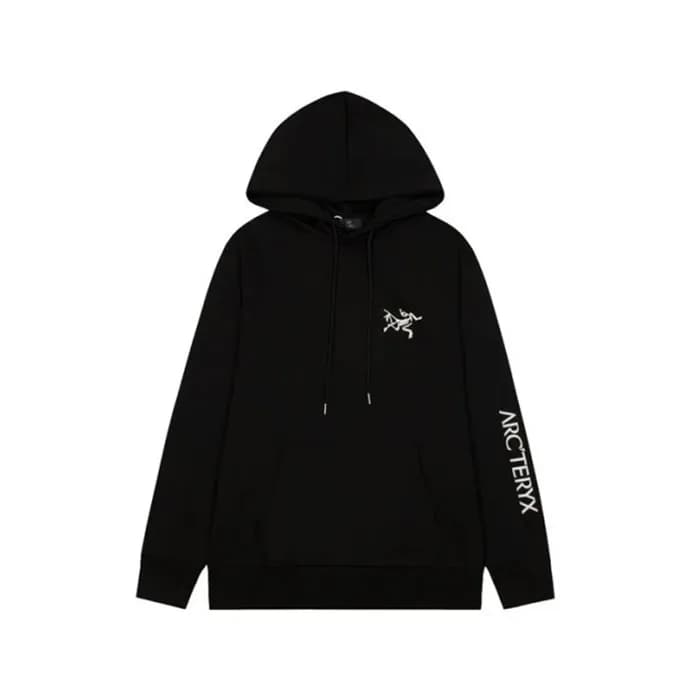 아크테릭스 남성 블랙 후드티- Arcteryx Mens Black Hoodie - arc1… - 1