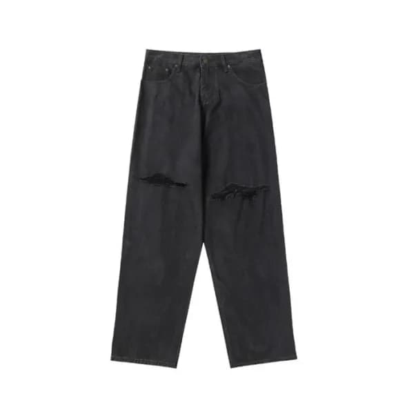 발렌시아가 남성 블랙 청바지 - Balenciaga Mens Black Jeans - ba… - 1