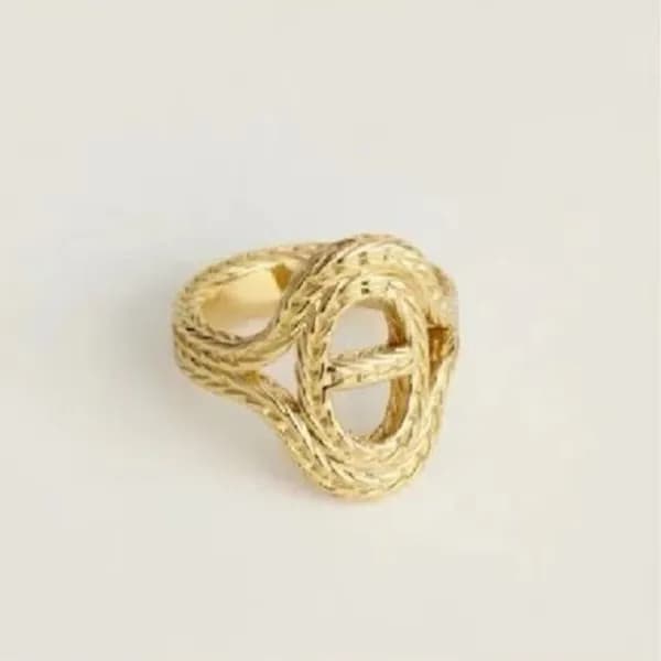 에르메스 여성 골드 반지 - Hermes Womens Gold Ring - acc1295x - 1