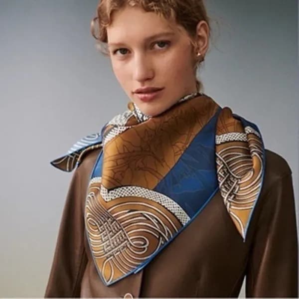 에르메스 여성 브라운 스카프 - Hermes Womens Brown Scarf - acc1… - 1