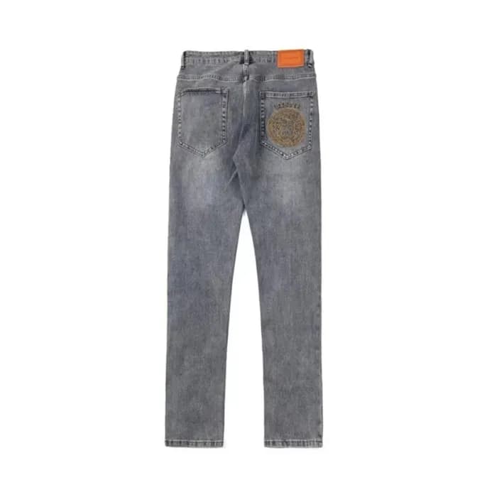 베르사체 남성 그레이 청바지 - Versace Mens Gray Jeans - vec07x - 1