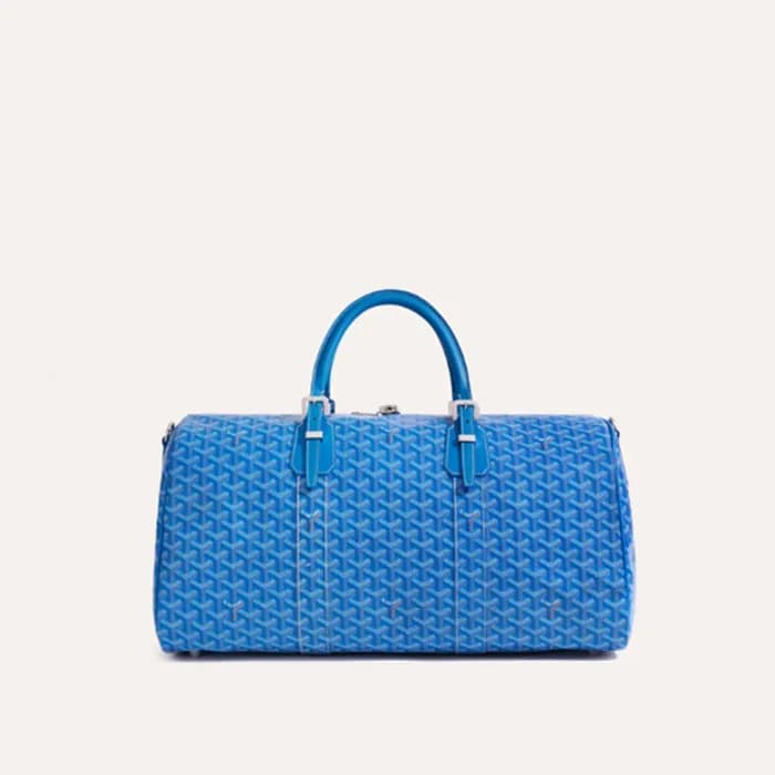 고야드 남/녀 블루 보스턴 백 45/50 - Goyard Unisex Boston Bag … - 1