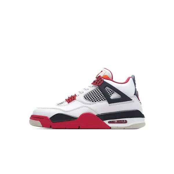 나이키 남/녀 화이트 하이탑 스니커즈 - Nike Air Jordan 4 Retro Uni… - 1