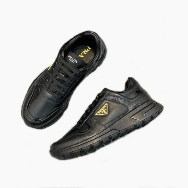 프라다 남성 블랙 스니커즈 - Prada Mens Black Sneakers - prs89… - 1